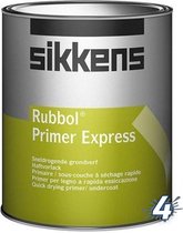 Sikkens Rubbol Primer Express - Grondverf - Dekkend - Buiten - Terpentine basis - Mat - Wit