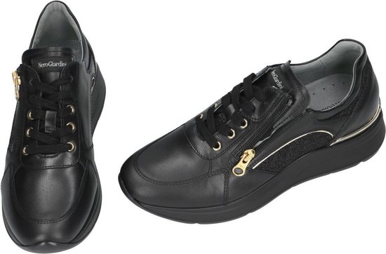 Nero Giardini -Dames - zwart - sneakers - maat 40 | bol.com