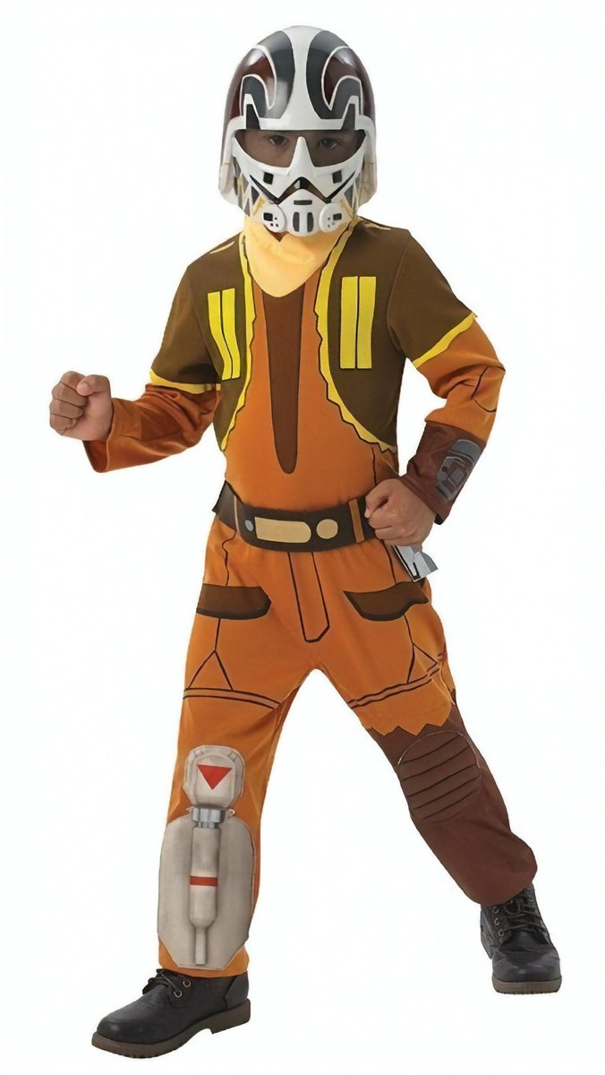 Rubie's Verkleedkostuum Star Wars Rebels Ezra Jongens Maat 116/128