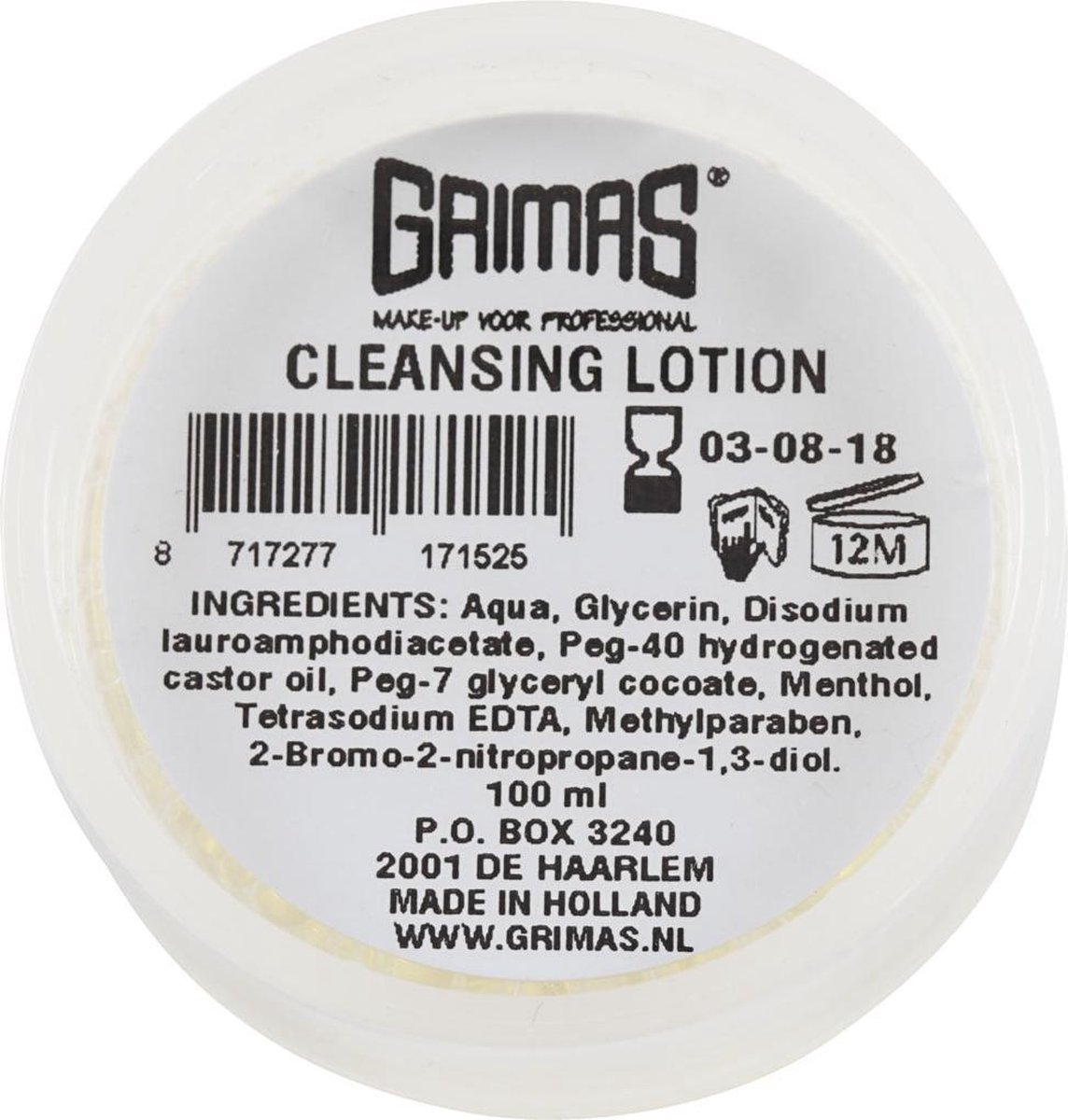 Grimas - Cleansing Lotion - 100ml