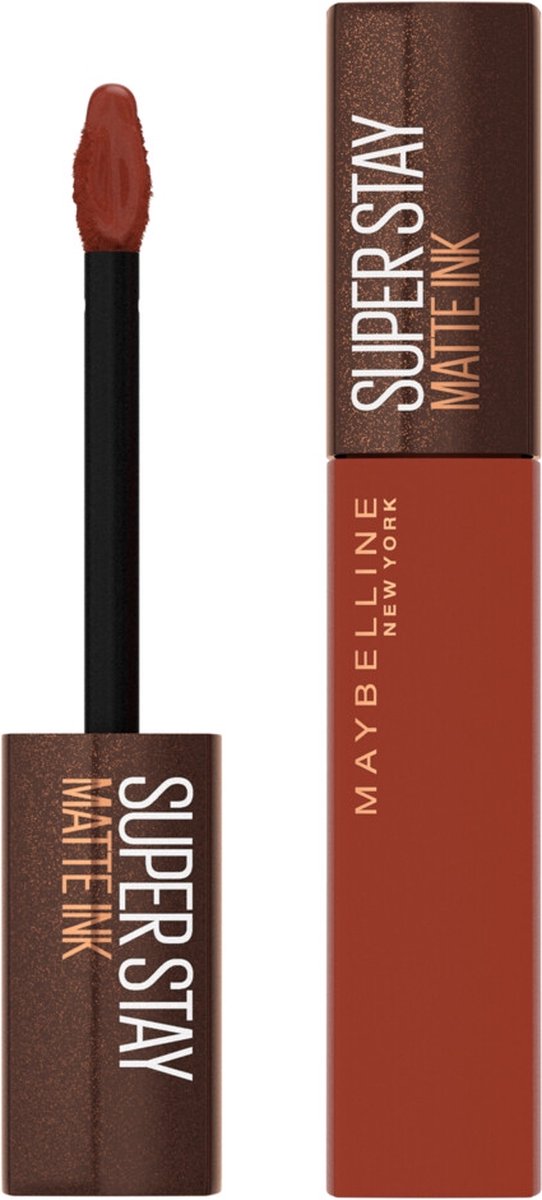 Maybelline SuperStay Matte Ink Lipstick Coffee Collection Limited Edition - 270 Cocoa Connoisseur - Bruine Lippenstift - 5 ml - Maybelline