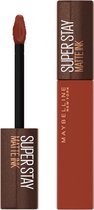 Maybelline SuperStay Matte Ink Lipstick Coffee Collection Limited Edition - 270 Cocoa Connoisseur - Bruine Lippenstift - 5 ml