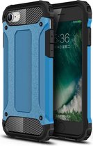Apple iPhone SE (2020) Hoesje Hybride Back Cover Blauw