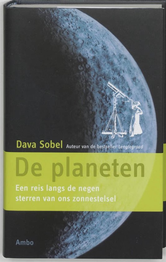 Cover van het boek 'De planeten' van Dava Sobel