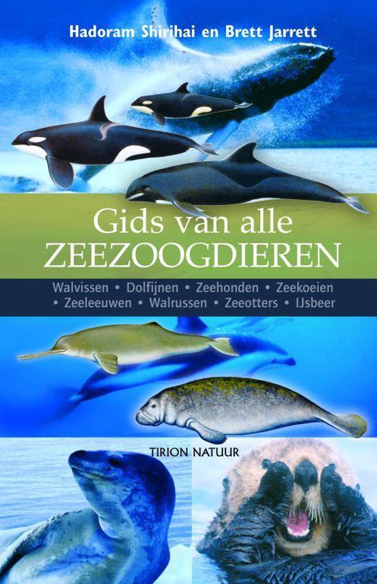 Cover van het boek 'Gids van alle zeezoogdieren' van B. Jarret en H. Shirihai