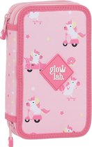 GLOWLAB Gevuld Etui Unicorn - 28 st. - Roze
