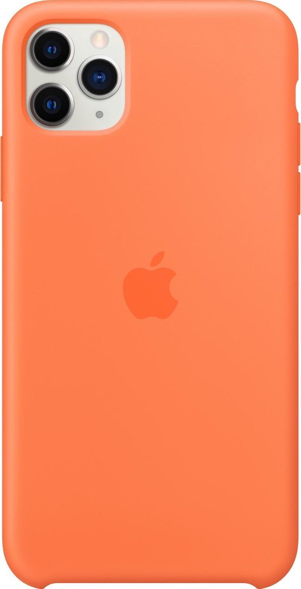 Apple Silicone Backcover iPhone 11 Pro Max hoesje - Vitamin C