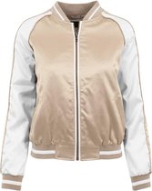 Urban Classics Jacket -XS- 3-Tone Souvenir Goudkleurig/Wit