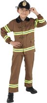 Dress UP America Fire Fighter Costume / Kinderkostuum Brandweer kleding - 4-6 jaar