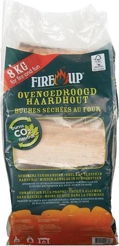 Fire-up Ovengedroogd Haardhout 8kg
