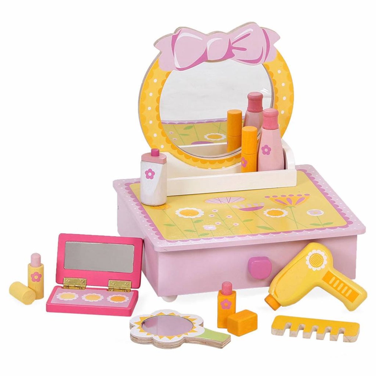 Mentari Houten Make Up Set