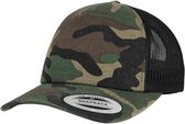 Urban Classics Trucker pet Camo Bruin/Groen