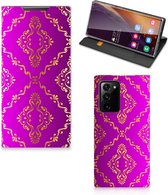 Telefoonhoesje met foto Geschikt voor Samsung Galaxy Note 20 Ultra Smart CoverCase Barok Roze
