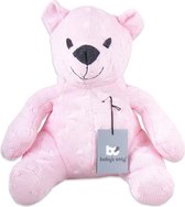 Baby's Only Knuffelbeer Cable - Teddybeer - Knuffeldier - Baby knuffel - Baby Roze - 35 cm - Baby cadeau