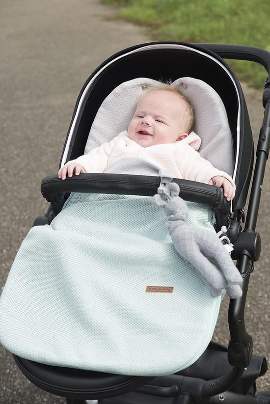 Jollein Voetenzak voor autostoel 0 Basic Knit kopen