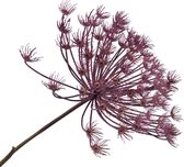 Silk-ka Kunstbloem-Zijden Bloem Allium Steel Roze 110 cm