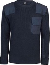 Urban Classics Longsleeve shirt -4XL- BW Pullover Blauw