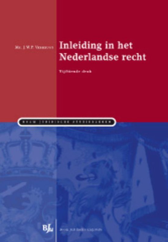 Inleiding In Het Nederlandse Recht - cover