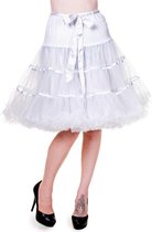 Banned Petticoat -M- Ribbon Skirt Vintage Wit