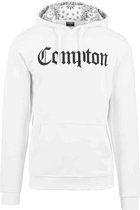 Urban Classics Hoodie/trui -S- Compton Bandana Mondkapje Wit