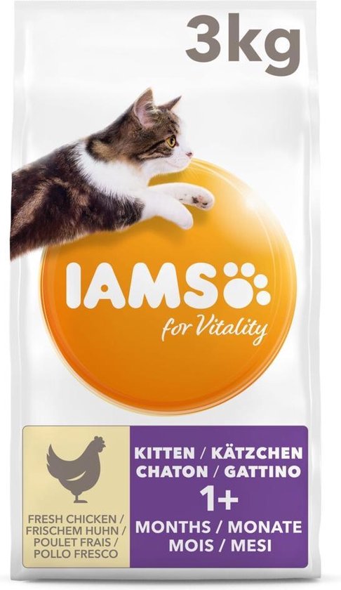 Iams Cat Kitten - Kip - 3 kg