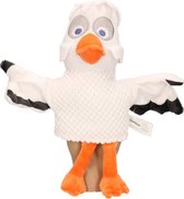 Pluche Fabeltjeskrant juffrouw Ooievaar handpop knuffel 25 cm speelgoed - Fabeltjeskrant poppen - Ooievaars vogels knuffels - Poppentheater speelgoed kinderen