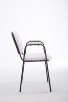 CLP Ken Pro Bezoekersstoel - Kunstleer wit