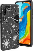 Design Backcover Huawei P30 Lite hoesje - Space Design