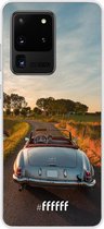 Samsung Galaxy S20 Ultra Hoesje Transparant TPU Case - Oldtimer Mercedes #ffffff