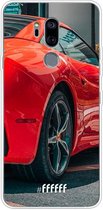 LG G7 ThinQ Hoesje Transparant TPU Case - Ferrari #ffffff