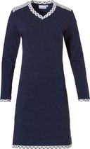 Pastunette Dames nachthemd - donkerblauw - 10202-112-2/529 - maat 48