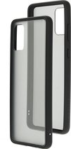 Mobiparts hoesje geschikt voor Samsung Galaxy A71 - Hardcover - MagSafe - Zwart Grijs