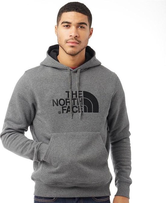 The North Face Drew Peak sweater heren grijs/zwart | bol.com