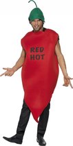 "Rode peperkostuum voor volwassenen - Verkleedkleding - Medium"