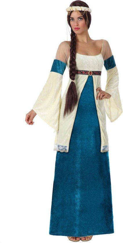 "Middeleeuwse Lady kostuum voor vrouwen  - Verkleedkleding - XS/S"