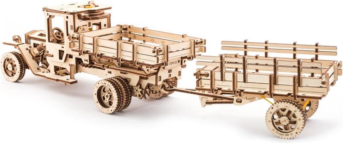 Ugears- Houten modelbouw - Truck uitbreidingen — afbeelding 11