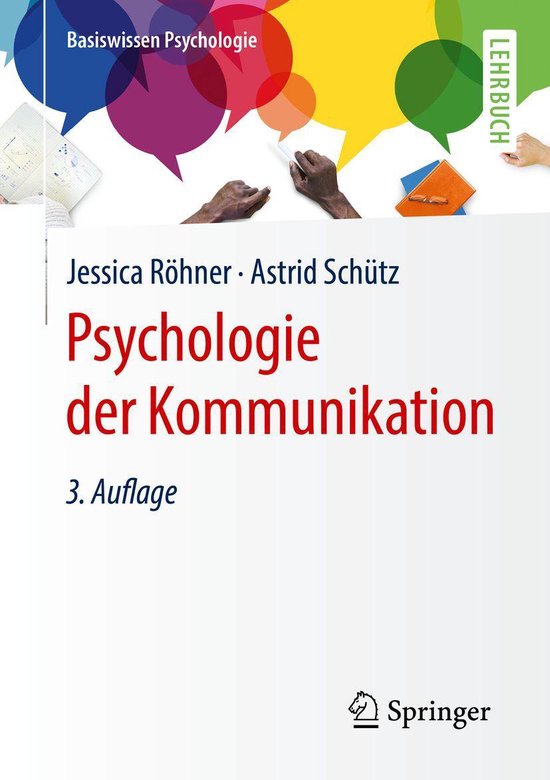 Psychology (German Language) - Psychologie der Kommunikation - cover
