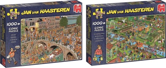 Rationalisatie Tegenwerken Geest Jan van Haasteren Puzzelbundel - 2 stuks - Koningsdag Puzzel 1000 Stukjes  &... | bol.com