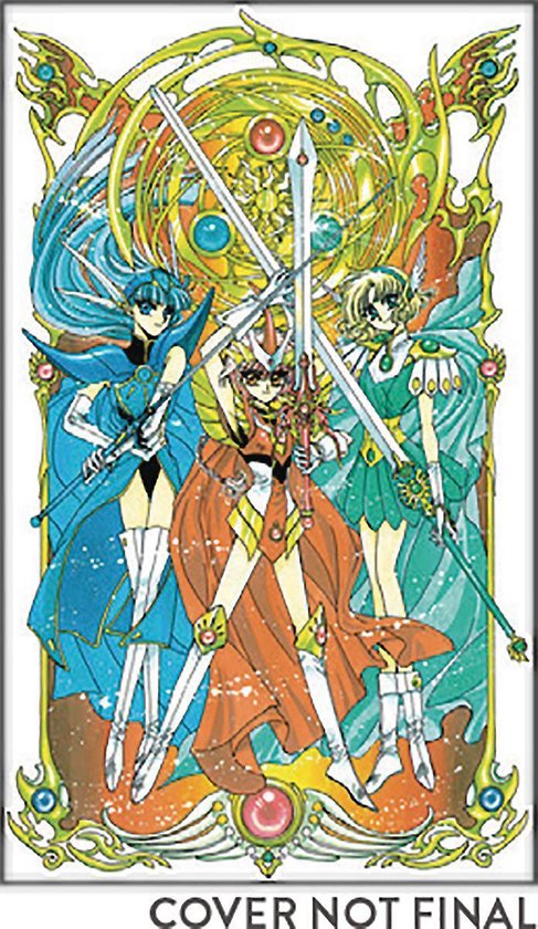 magic knight rayearth manga cover art