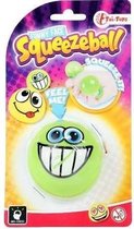 Toi-toys Stressbal Squeezeball Big Smile Junior Groen