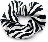 Dielay - Scrunchie Zebra - Haarelastiek - Zwart