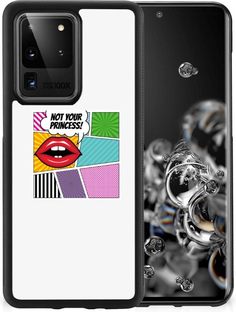 Samsung Galaxy S20 Ultra TPU Bumper Case Popart Princess