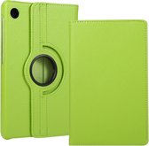 Case2go - Tablet hoes geschikt voor Huawei MatePad T8 - Draaibare Book Case - Groen