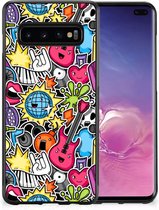 Samsung Galaxy S10+ TPU Bumper Case Punk Rock