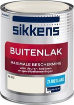Bol.com Sikkens Buitenlak - Zijdeglans - RAL 9010 - 0.75L aanbieding
