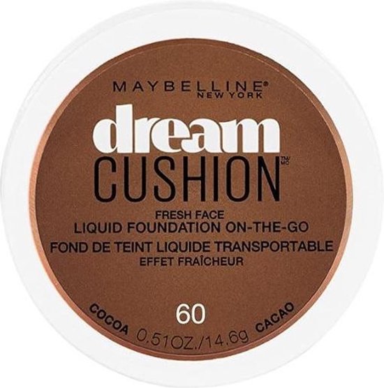 Maybelline Dream Cushion On-The-Go Liquid Foundation – 60 Cocoa