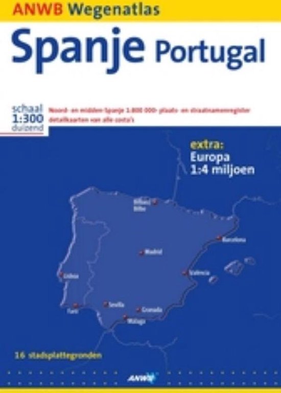 Cover van het boek 'Spanje/Portugal 1 : 300.000'