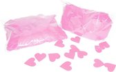 1x Hartjes papier confetti  250 gram - Feestdecoratie- tafeldecoratie-valentijn/trouwdecoratie/ babyshower