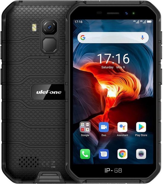Ulefone Armor X7 Pro 12,7 cm (5") 4 GB 32 GB Dual SIM 4G Micro-USB Zwart Android 10.0 4000 mAh