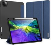 Dux Ducis iPad Pro 11 (2018/2020/2021) Tri-fold Hoes Zwart/Blauw